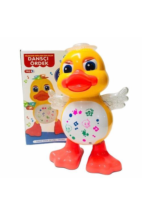 Pilli Işıklı Müzikli Dansçı Hareketli Ördek Oyuncak