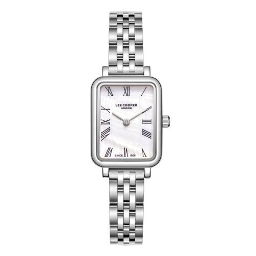 LC08232.320 Dikdörtgen Kasa Romen Rakamlı 3 Atm Suya Dayanıklı Metalik Renk Kadın Kol Saati