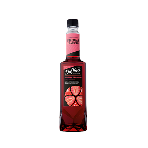 DAVİNCİ ŞURUP AVRUPA ÇİLEK AROMALI 750 ML (EUROPEAN STRAWBERRY)