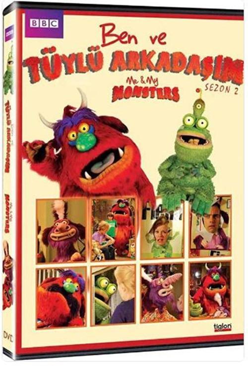 Ben ve Tüylü Arkadaşım Sezon 2 - Me & My Monsters Season 2 - 2 Disk ( Türkçe Dublaj ) ( Ambalajında - Sıfır ) DVD