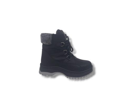 Alexis Siyah Kız Çocuk Kürklü Bot