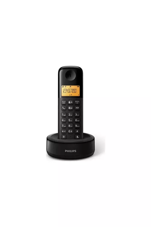 D1601b/01 Kablosuz Dect Telsiz Telefon Siyah