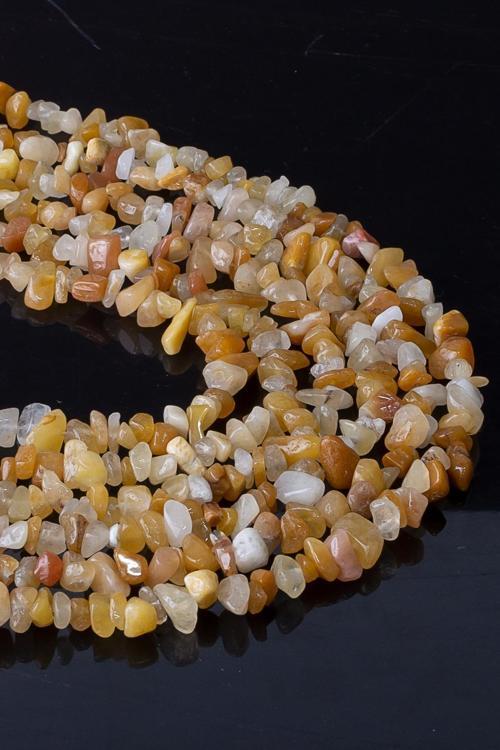 Açık Kahve Akik Kırık Doğal Taş