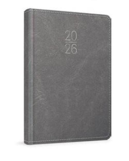 2026 Ajanda Günlük 14x20 Suni Deri Sert Kapak Dikişli-336 SAYFA