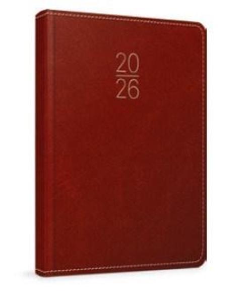 2026 Ajanda Günlük 14x20 Suni Deri Sert Kapak Dikişli-336 SAYFA