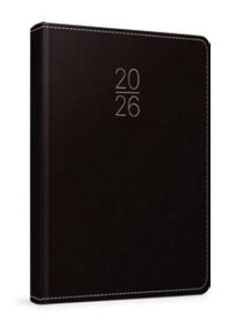 2026 Ajanda Günlük 14x20 Suni Deri Sert Kapak Dikişli-336 SAYFA