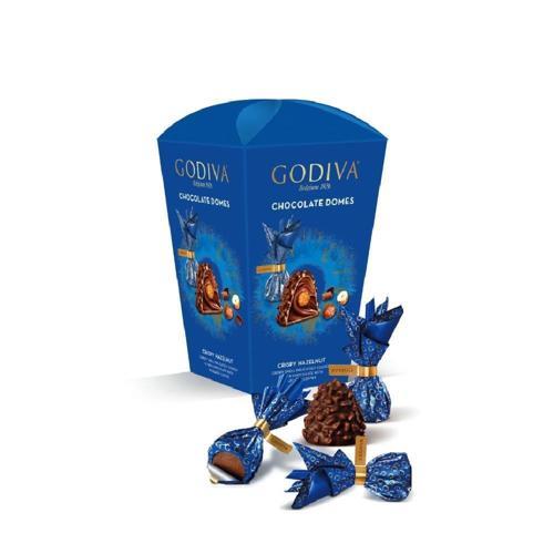 GODIV CHOCOLATE DOMES FINDIKLI 123G x10 ADET
