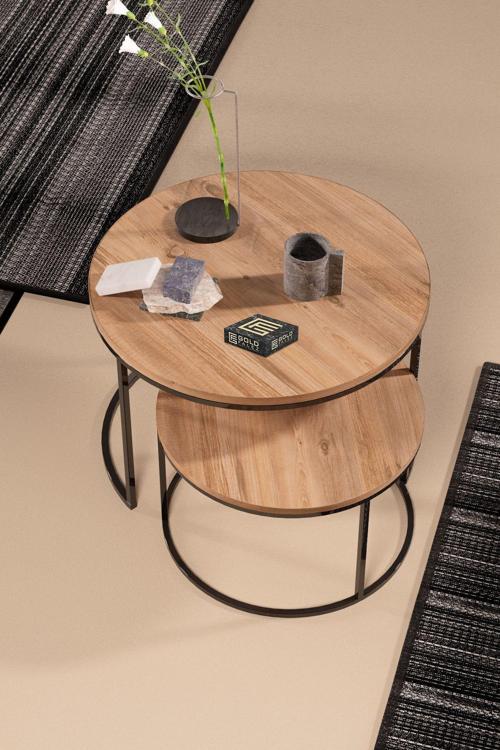 Orta Sehpa Ikili Lüx Specıal Ceviz