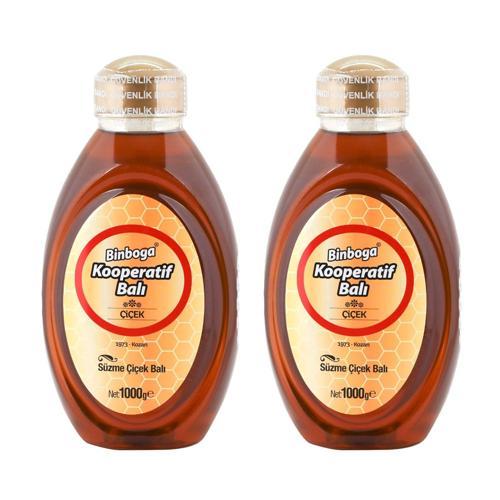Süzme Çiçek Balı 1 kg Pet x 2 Adet