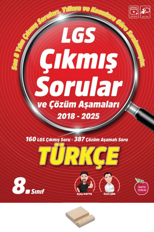 LGS 8. Sınıf Çıkmış Sorular Türkçe + Telefon Standı