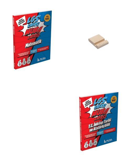 LGS 8. Sınıf Muba Kafası Matematik ve İnkılap Soru Bankası + Telefon Standı