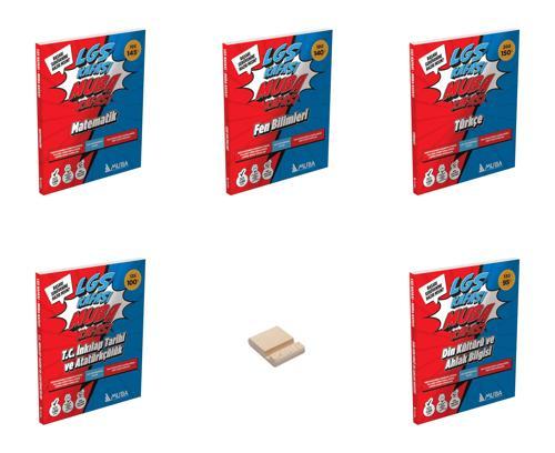LGS 8. Sınıf Muba Kafası Tüm Dersler Soru Bankası 5li Set + Telefon Standı