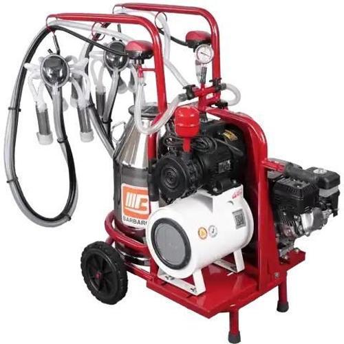 Benzinli Çift Sağım Kuru Pompa Süt Sağım Makinesi 40 Litre