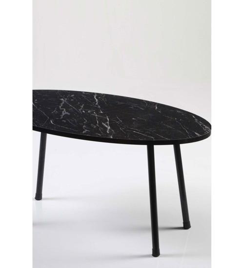 Orta Sehpa Metal Ayak Elips BENDİR