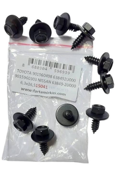 901960498 638492U000 9015960303 NISSAN 63849-2U000 6,3x16,5 15041 MARKA İLE UYUMLU