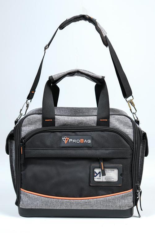 Profesyonel 28 Bölmeli Su Geçirmez Plastik Tabanlı Tam Açılır Alet Takım Çantası