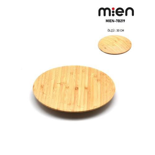 MİEN 30 CM BAMBU SUNUM VE  SERVİS TABAĞI