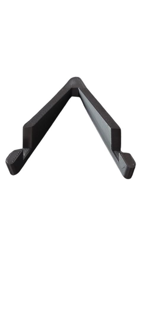 3D Baskı Telefon ve Tablet Standı - Masaüstü Uyumlu Siyah Renk
