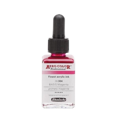 Aero Color Akrilik Mürekkep 28 ml. 304 Primary Magenta