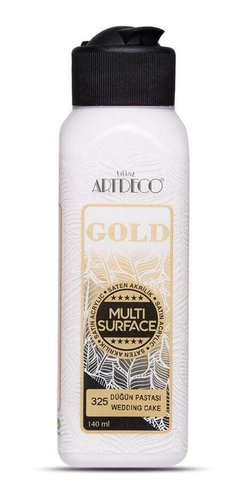 Gold Multi Surface Akrilik Boya 140 ml. 325 DÜĞÜN PASTASI