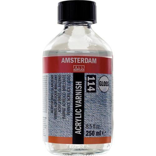 Amsterdam Acrylic Varnish Gloss 114 Parlak Akrilik Boya Verniği 250 ml.