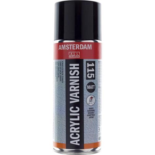 Amsterdam Acrylic Varnish Matt 115 Akrilik Boya Verniği Mat 400 ml. Sprey
