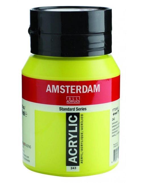 Amsterdam Akrilik Boya 500 ml. 243 Greenish Yellow