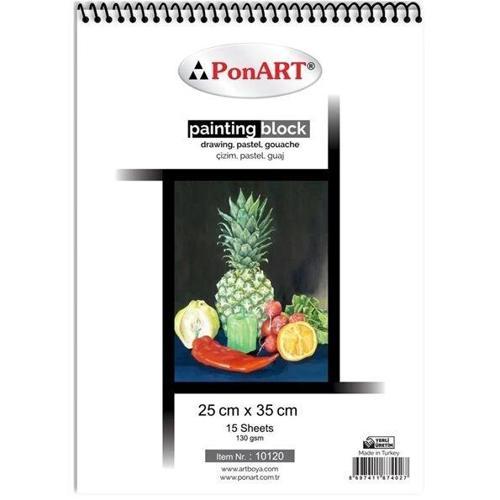 Drawing & Painting Blok Resim Defteri 130 gr. 25x35 cm. 15 Yaprak PHM-10-120