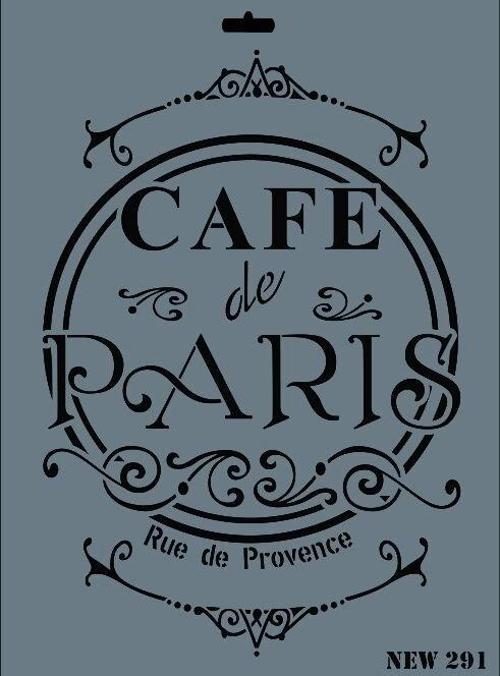 Stencil Boyama Şablonu 25x35 cm. NEW-291