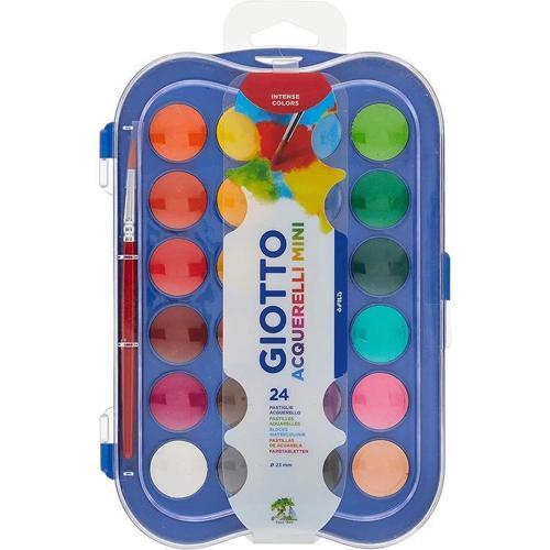 Sulu Boya 24 Renk 23 mm. Çap