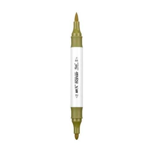 Supertrend Acrylic Duo Marker Çift Uçlu Su Bazlı Boyama Markörü No:202 Haki