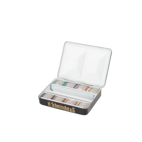 Horadam Aquarell Taş Tablet Sulu Boya Seti Özel Üretim Retro Yarım Tablet 8 Renk Metal Ku