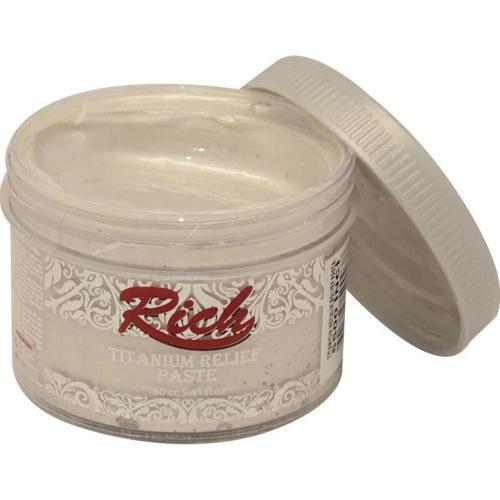 Titanium Metalik Rölyef Pasta 160 cc. 5500 İNCİ
