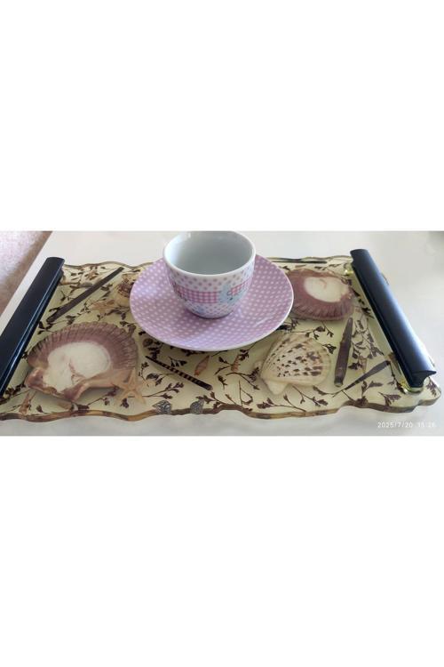 DENİZ MANZARALI TEPSİ - 12404