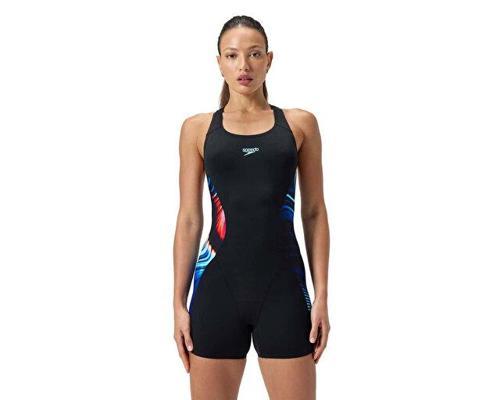 Digital Prt Af Legsuit Black Kadın Yüzücü Mayosu 8-00494418169 Siyah