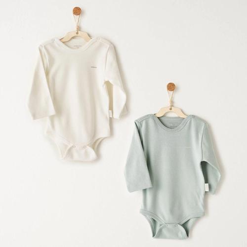 Andywawa AC26015 Mummy S Snuggle Saurus 2'li Badi Grey