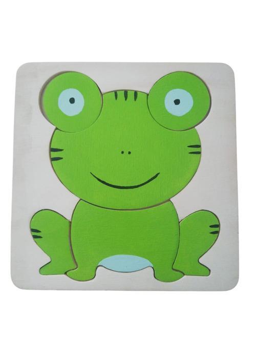 Happy Junior Montessori Eğitici Oyuncak Bul-Tak KURBAĞA