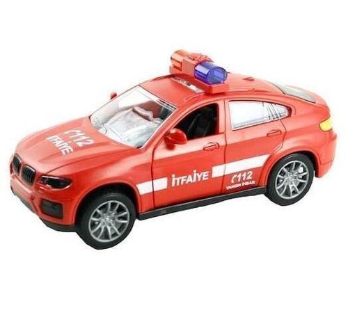 İtfaiye Arabası Sürtmeli Plastik - JW567-062