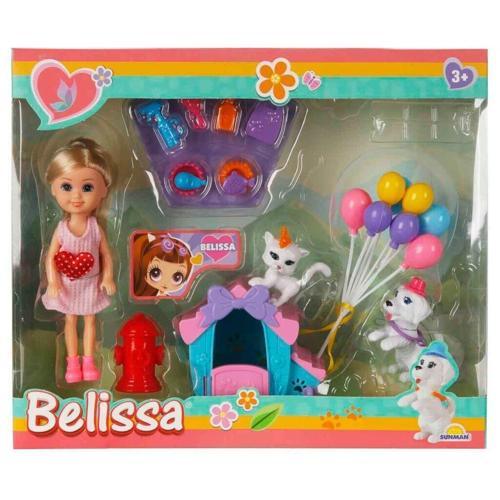 Belissa Köpek Oyun Seti - Köpek Evi ve Figürler - 53802