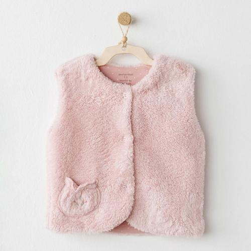 Andywawa AC26094 Mon Petit Amour Yelek Pink