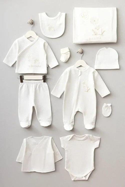 Bebitof Uğur Böceği 10 Parça Hastane Çıkışı 10122 Ekru