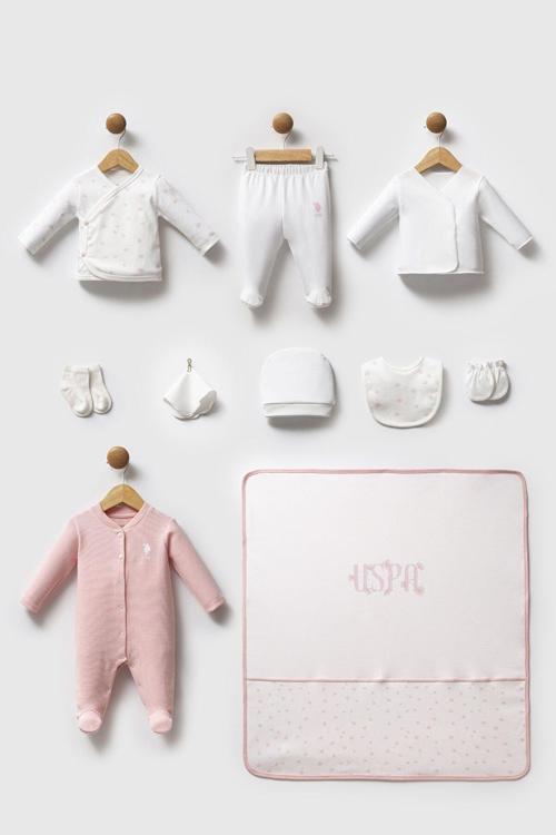 U.S. Polo Assn Hastane Çıkışı 10’lu set USB2700 Beyaz