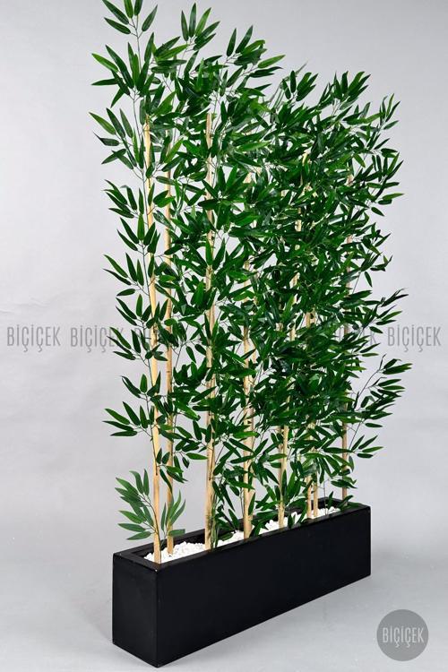 Bambu Separator 170 Cm 10 Dallı Yoğun Yapraklı