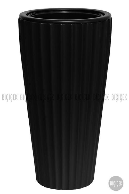 Lilyum Vazo Saksı 58-70 Cm Ve İç Kova Dahil