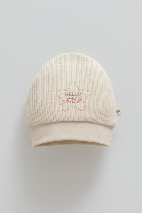 COLOR WORLD NAKIŞLI ERKEK TRİKO BERE  - CARAMELL  - SPE1988 - Kahverengi - 9 - 12 Ay - SPE1988-Kahverengi-9 - 12 Ay Kahverengi