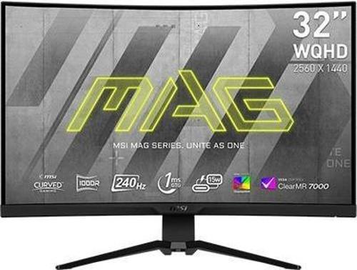 MAG 32 325CQRXF Curved 1000R VA 2560X1440 (WQHD) 16:9 240HZ 1MS Adaptive SYNC Gaming Monitör