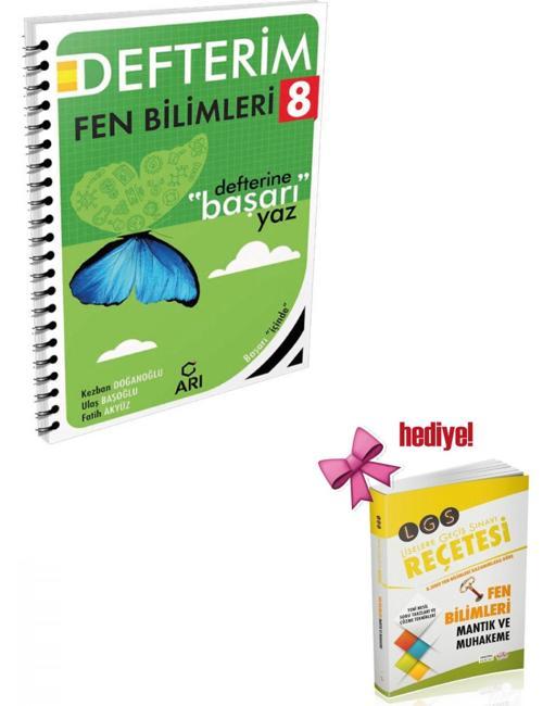 Arı 8.Sınıf Fenito Fen Bilimleri Defterim Arı Yayınları + Editör Fen Soru Hediyeli