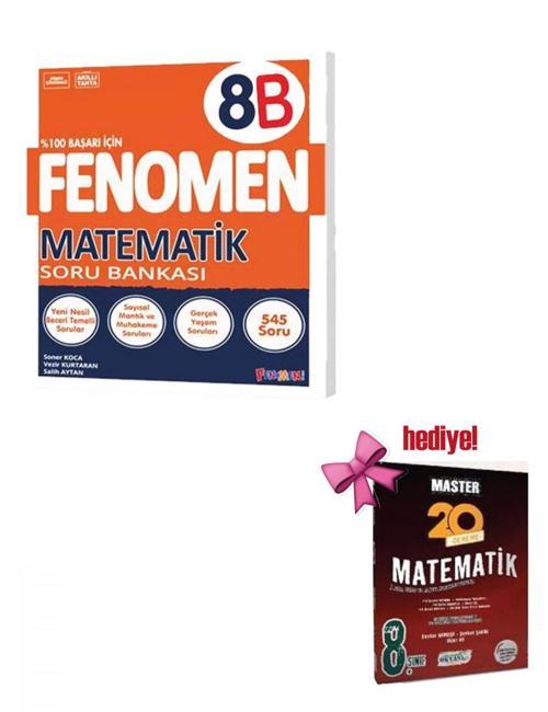 Fenomen 8. Sınıf Matematik B Soru Bankası + Okyanus Matematik Deneme Hediyeli