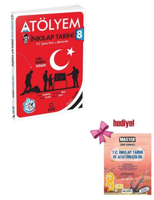 Arı 8. Sınıf İnkılap Tarihi Sosyalimo Akıllı Atölyem + Okyanus İnkilap Soru Hediyeli