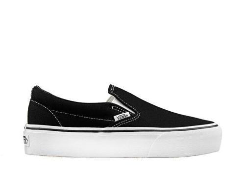 Ua Classic Slip-On Platform Kadın Günlük Ayakkabı VN00018EBLK1 Siyah